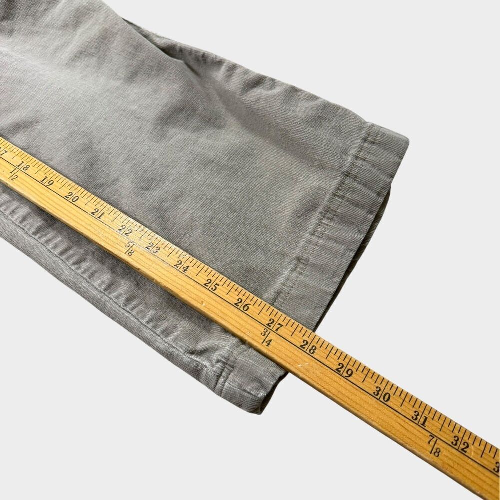 The North Face A5 Series Corduroy Cargo Pants Women’s 10 Gray Hiking Workwear - Picture 10 of 11